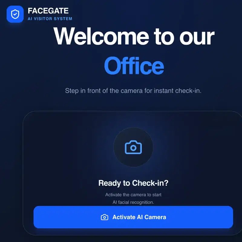 FaceGate AI: AI-Based Facial Visitor Management System